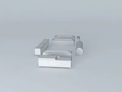Artillery Barracks Free 3D model
