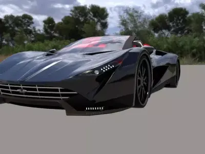 nice car model 3D model