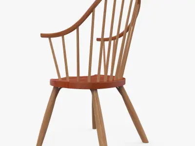 Moser armchair 3D model