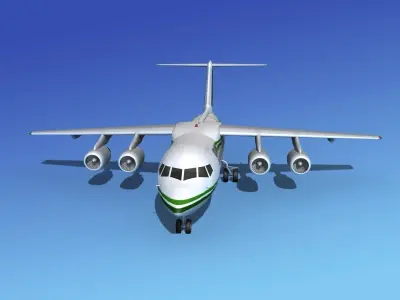 BAe 146-200 Ozark 3D model