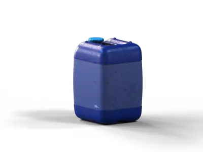 Old Canister Industrial Carafe 25 Liters Low-poly 3D model purchase