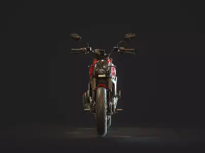 Base model Ducati Scrambler 2023 3D model