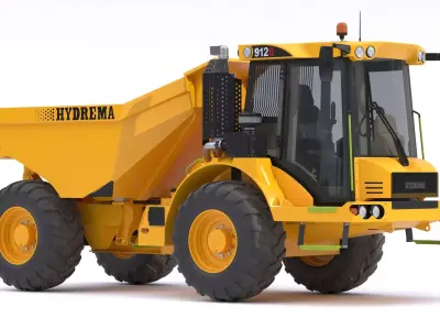 Hydrema 912G Articulated Dump Truck 3D model