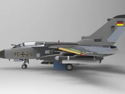 Belgium jet  3D model