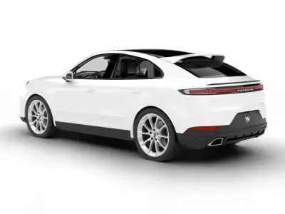 Porsche Cayenne Coupe 2026 3d model 3D model