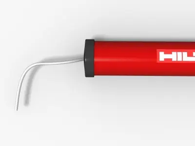 Pump pump tube with handle 3D model