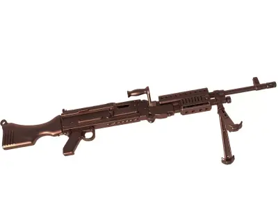 SAR 762 MT-E -  rifle 3D print model