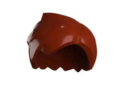 Custom3Dprint Minifigure Accessory - Minifigure Hair S2 - 047 3D print model