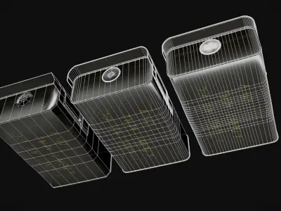 US WW2 M7 Anti-Tank Mine 3D model