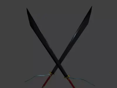 Elven Sword Free 3D model