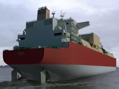  Q-Max LNG Carrier MOZAH 