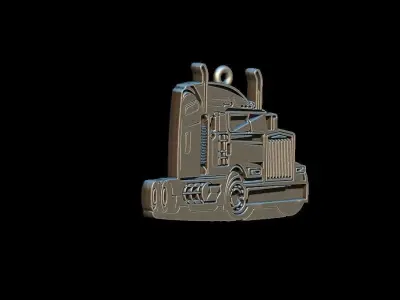 Truck pendant 3D print model buy