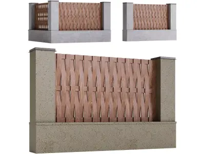 Fencing 45 3D model