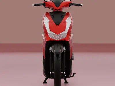 2020 - Honda Beat K1A 3D model