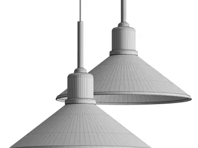 Vela Pendant Antique 3D model