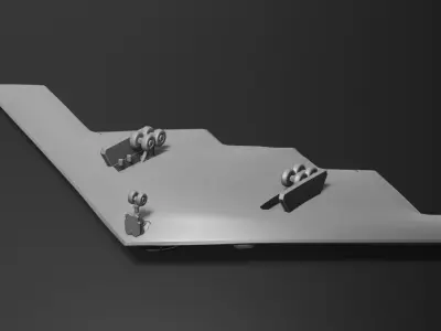 B2 bomber 3d print 3D print model