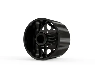 FRONT KG1 KD008-1 DUALLY WHEEL 3D MODEL 3D model