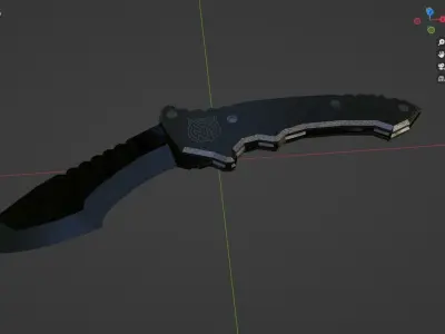 Combat Knife Prime Free 3D model