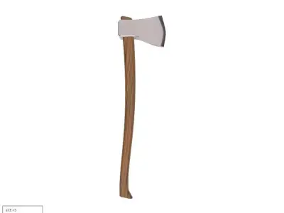 Frontier Axe one tenth Free 3D print model