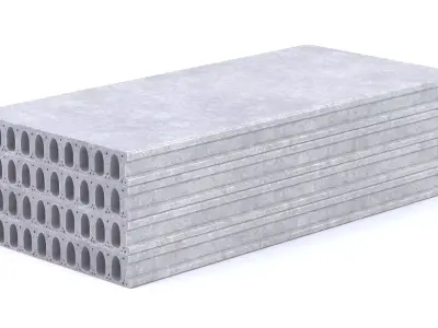 Precast Slab Deposit 3D model