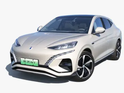 2023 BYD Denza N7 EV  3D model