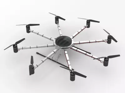 Generic Drone 3 3D model