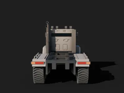 Landscaping Truck 3D model