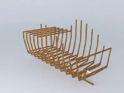 Mounted frames Free 3D model