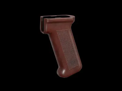 AK - Pistol Grip - AK74 STD Low-poly 3D model
