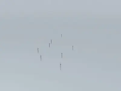 Woolnorth Wind Farm 4 Free 3D model