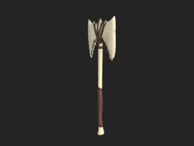 axe 3D Model 009 Low-poly 3D model