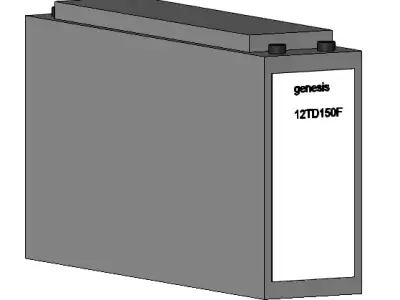 BATERIA  GENESIS 12 TD 3D model