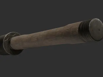 Grenade M24 Free low-poly 3D model