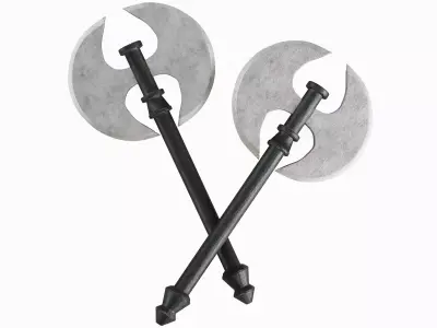 Stylized Axe 03 Low-poly 3D model