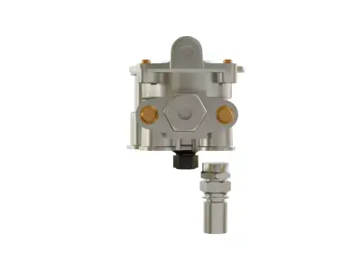 Trailer Air Brake Spring Brake Control Valve  3D Model Low-poly 3D model