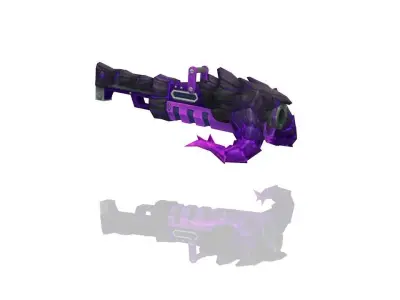 Volcano King Rifle Low-poly 3D model