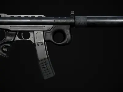 Agram 2000 - Game Ready PBR Asset Low-poly 3D model