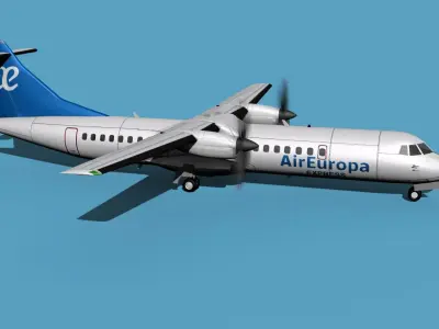 ATR  ATR-72-600 Air Europa 3D model