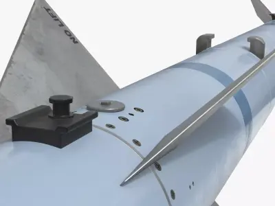 Active Radar Air Missile 3D model