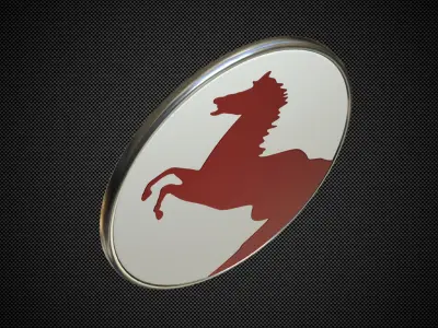 breda logo 3D model