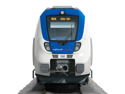 Bombardier TALENT 2 National Express 3D model