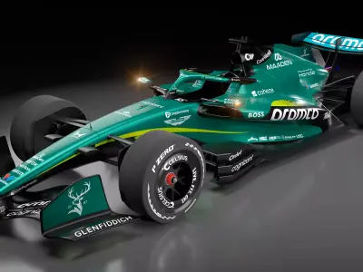 2026 Aston Martin AMR26 F1 v2 Update 3D model