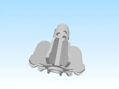 MINE 82mm 3D print model