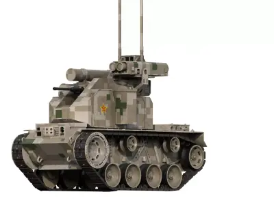 CHN ZRY222 UGV 3D model