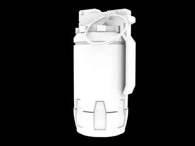 HMX GRENADE  Low-poly 3D model