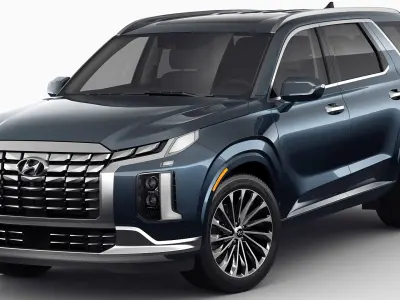 Hyundai Palisade 2023 3D model purchase
