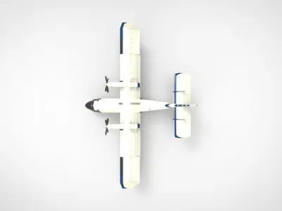  Bombardier CL-415 3D model