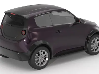 Generic Microcar 02 3D model