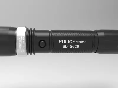 Flashlight 3D model order