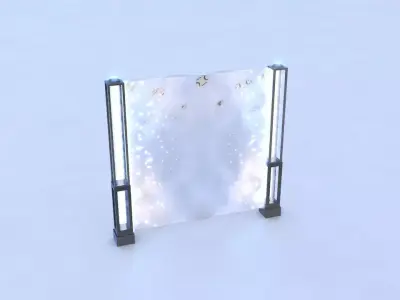 Quantic Bubble Gate 3D model
